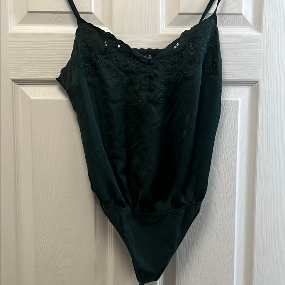 Abercrombie Embroidered Body Suit